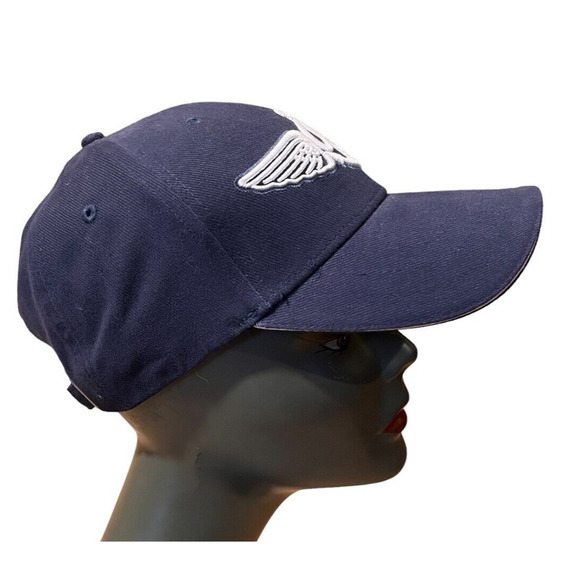 Breitling Watch Embroidered Wings, Anchor, Flying B Navy Blue Baseball cap adjs - Picture 2 of 7